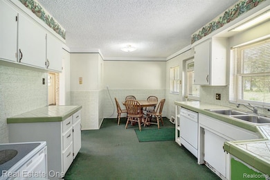 Kitchen with stove & dishwasher