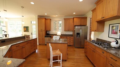 Large, functional kitchen.