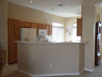 View from Great Room to Kitchen