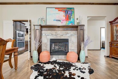 Double-sided Gas Fireplace