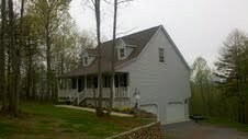 horseshoe side of house