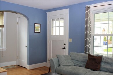 Front Entry into living room.