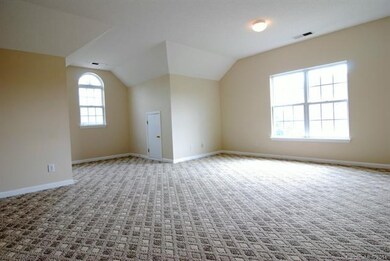 Oversized bonus room