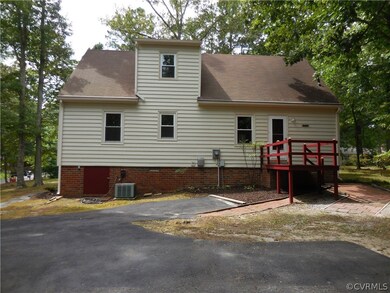 Back View - Large Paved Driveway