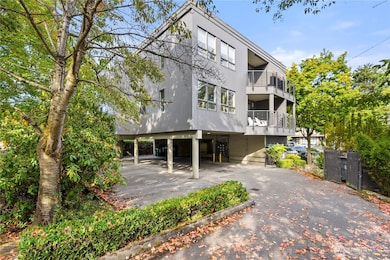 Visitor parking right next to unit