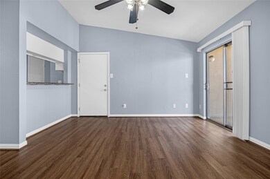 Entrance to the unit. Has vinyl flooring throughou