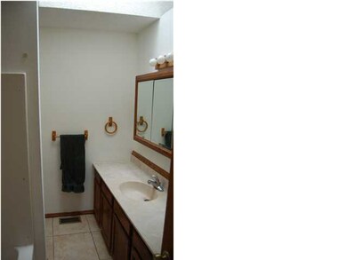 MAIN FLOOR FULL BATHROOM WITH TILE FLOOR