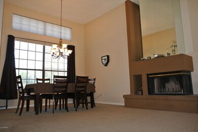 Dining Room and Fireplace