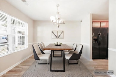 Virtual Staged Dining Room - 5879 Odent