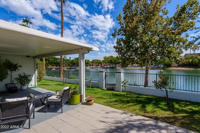 Covered patio