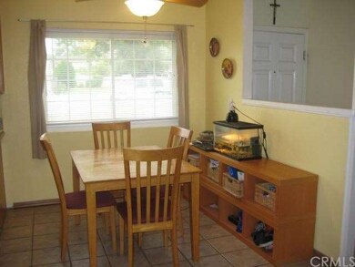 Eating area of kitchen