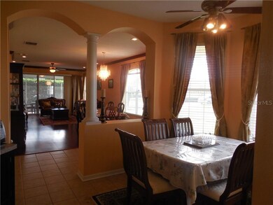 Very open plan with arched doorways and architectu