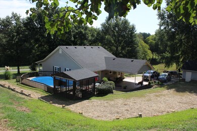 View of Home from the Back side of Property.