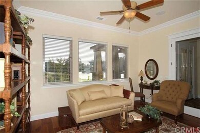 Office directly off foyer.  Crown molding and gene