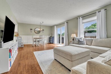 Spacious living space with tons of natural light.
