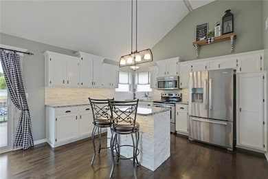 Gorgeous Updated Kitchen with Vaulted Ceiling