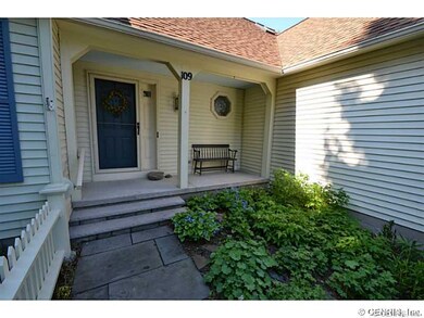 Exterior Front. Front entry.