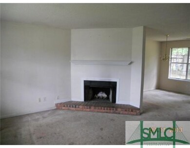 Living Room. Living Room with Fireplace