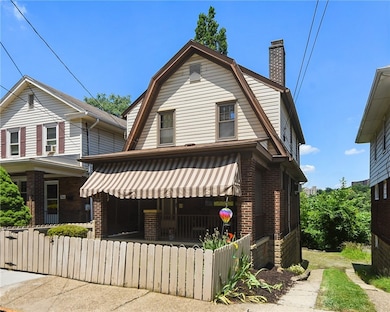 Covered front porch