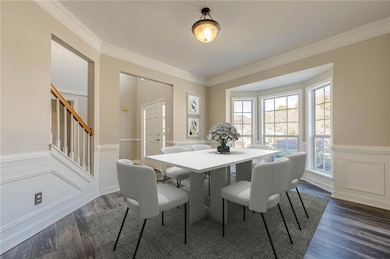 Bay Windowed Dining Room!