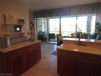 Great view from kitchen