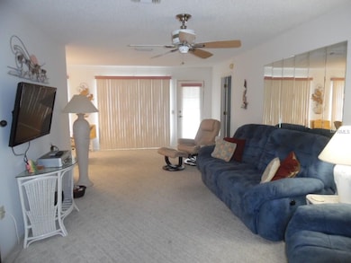 Very light & Bright Living Room with a door to the