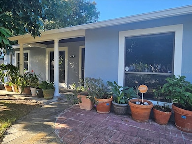 Front right window of master bedroom