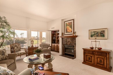 Double sided gas fireplace