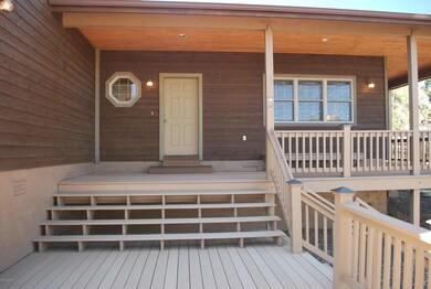 Front porch & deck