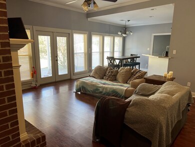 Family room open to breakfast area 