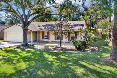 Covered front porch.
