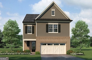 Rendering of Georgian Townhome Plan Currently unde