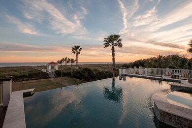 Pool at Sunset