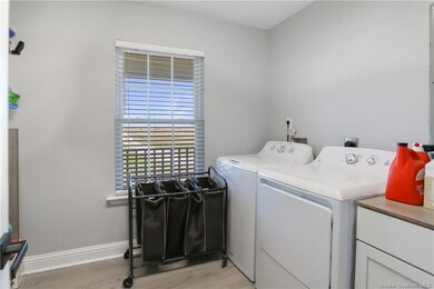 Large Laundry with Extra Storage (not shown)