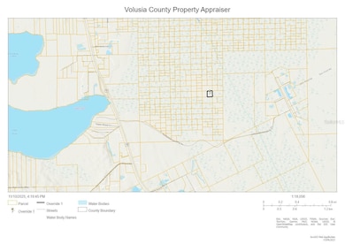 Parcel map from Volusia County Property Appraiser