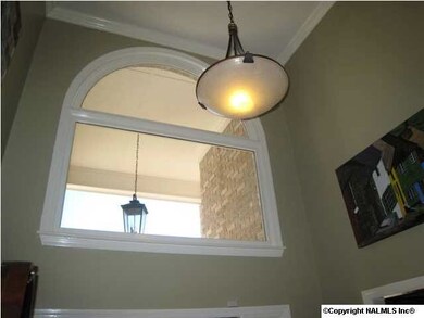 Dramatic two story entry way