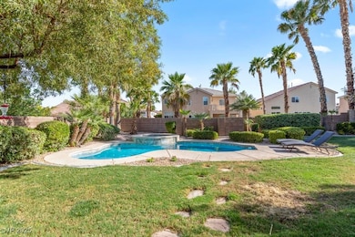View of swimming pool with a patio area and a pool