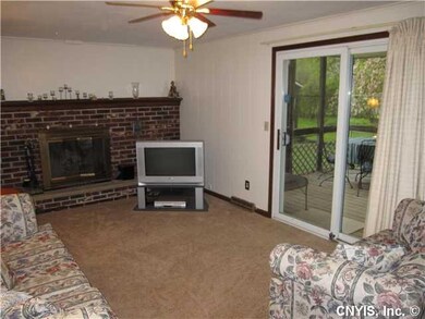 Family Room. Sliders lead to a very large enclosed