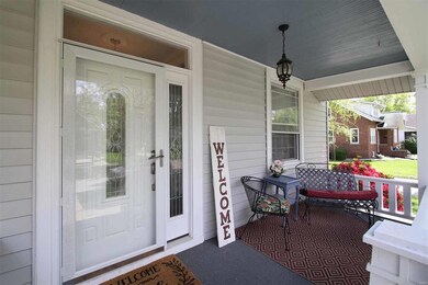 Large Traditional Style Covered Front Porch