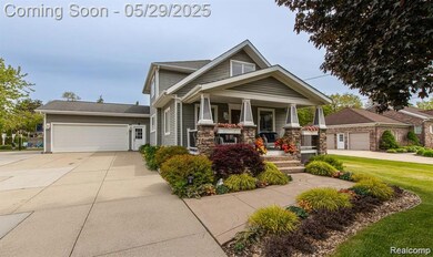 Attached 2 1/2 car garage plus a 3 car detached garage