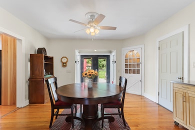 Dining Room Leads to Deck