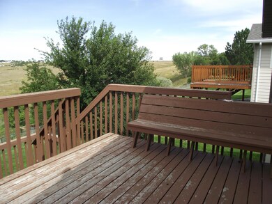 Deck with seating.