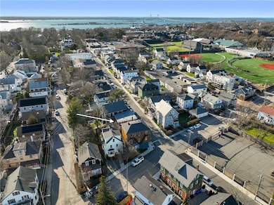 Ariel view towards Bellevue/Downton