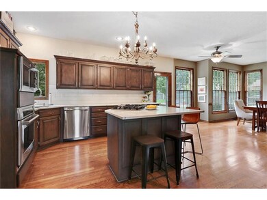 Stainless appliances in beautifully updated Kicthe