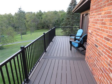 New deck off of dining room