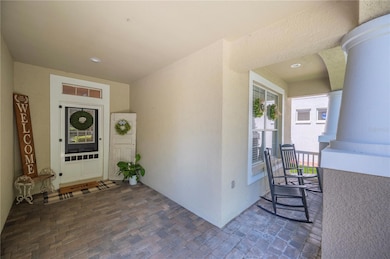 Covered front porch
