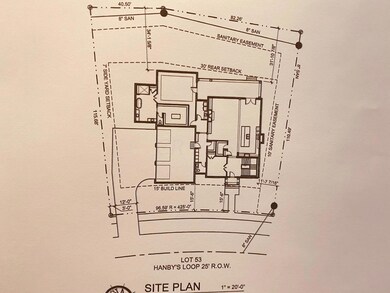 7013 Hanby Loop - site plan