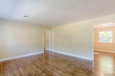 Living Room - Fresh Paint & Beautiful Hardwood Flo