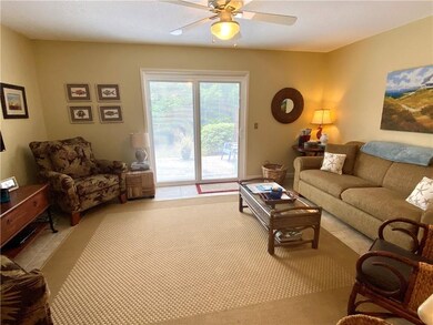 Living room and back sliding doors