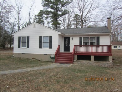 Main house with 972 sq ft. Situated on 8.17 acres